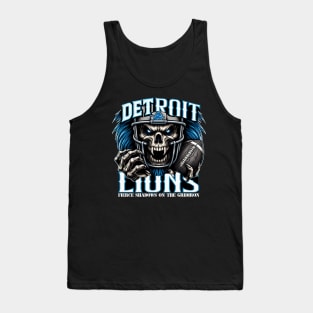 detroit lions Tank Top